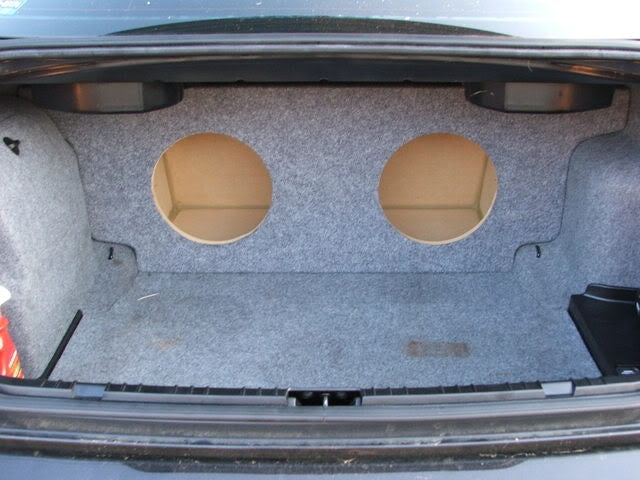 BMW 3 Series 1999-2005 Sedan Single / Dual Subwoofer Box