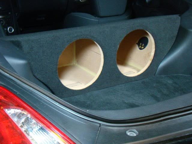 Nissan 370z Dual Subwoofer Box