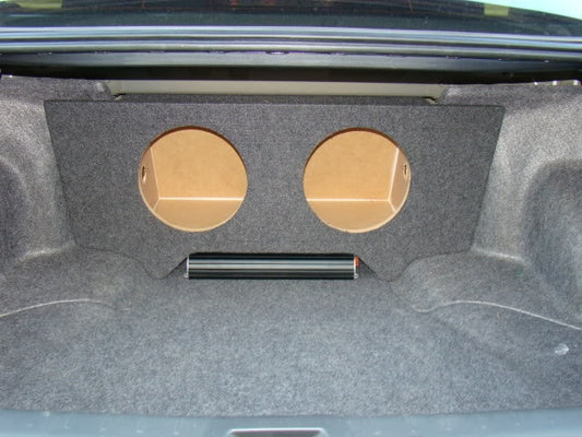 Honda Accord Coupe/Sedan 2008-2012 Single / Dual Subwoofer Box w/ Amp Mount Area