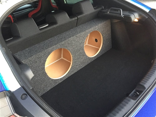 Honda Civic Single / Dual Subwoofer Box, Speaker Box, Sub box ...
