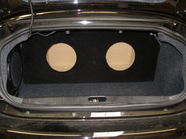 Chevrolet Cobalt 2005-2011 Single / Dual Subwoofer Box