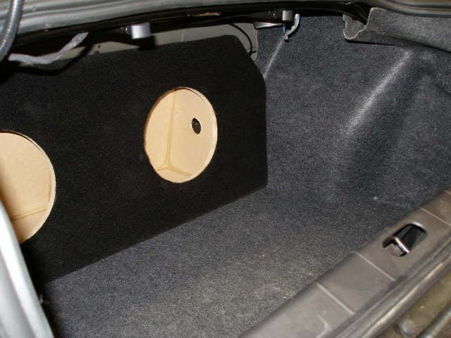 Chevrolet Cobalt 2005-2011 Single / Dual Subwoofer Box