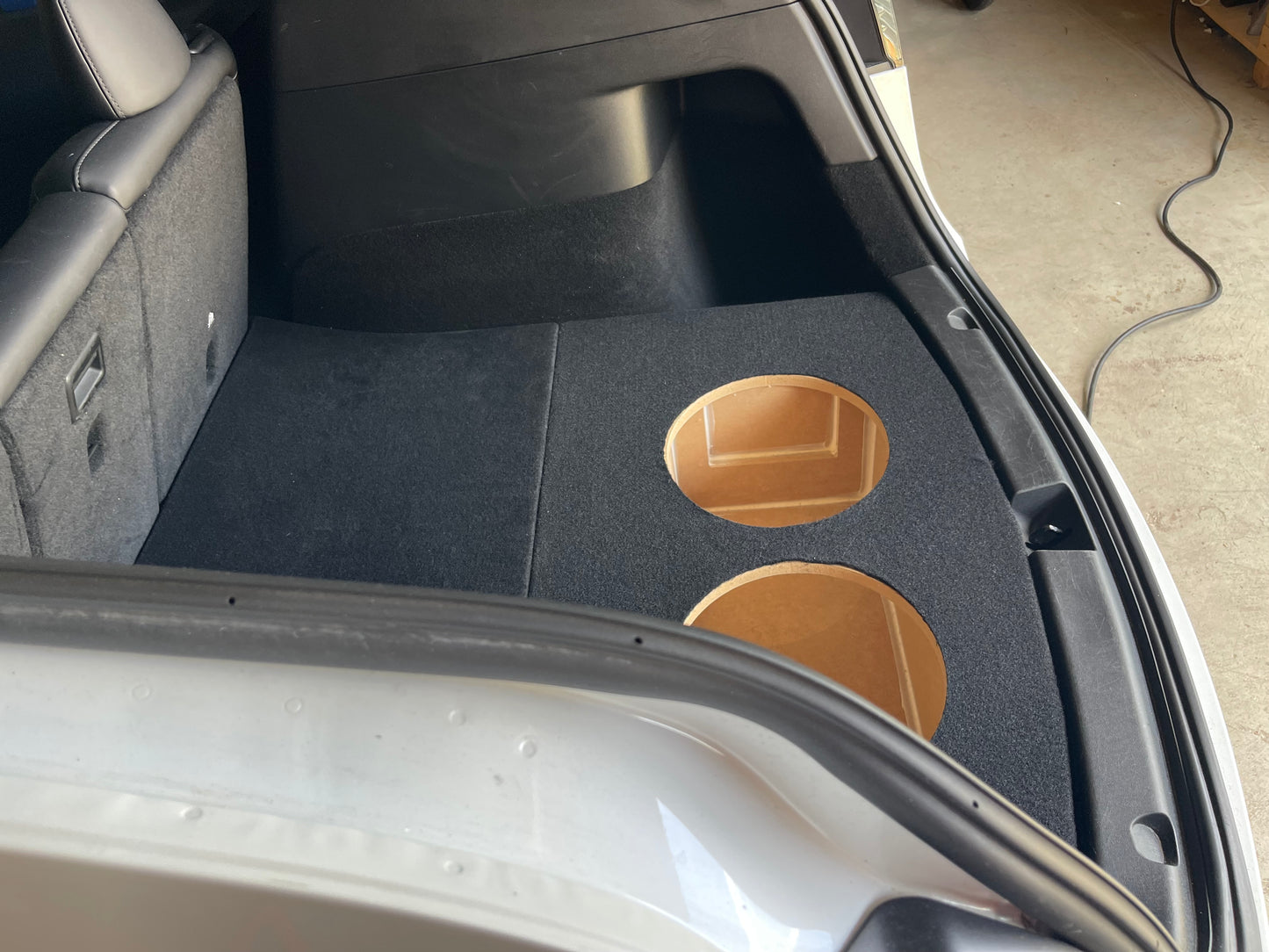 Tesla Model Y Single / Dual Subwoofer Box