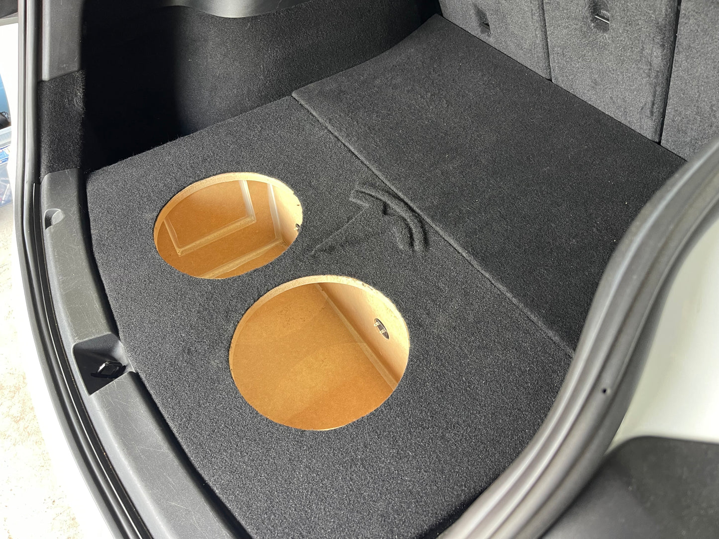 Tesla Model Y Subwoofer Box with LOGO