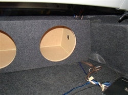 Chevrolet Impala 2006-2012 Single / Dual Subwoofer Box