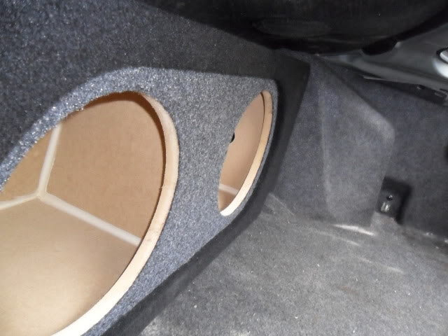 Chrysler 300 2005-2010 Single / Dual Subwoofer Box W/Recessed Holes (version 3)