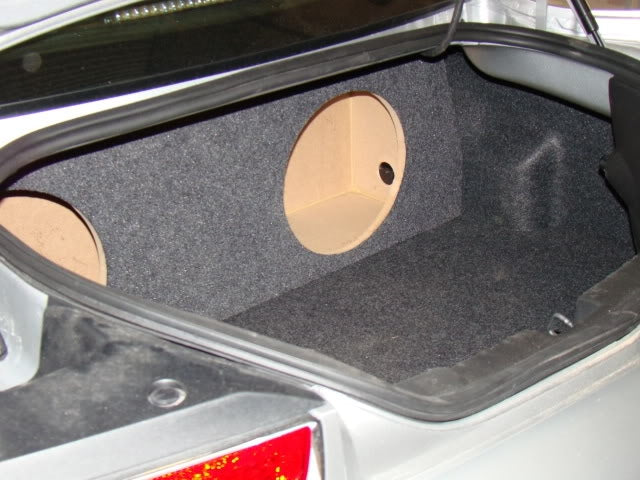 Chevrolet CAMARO 2010-2011 Single / Dual Subwoofer Box