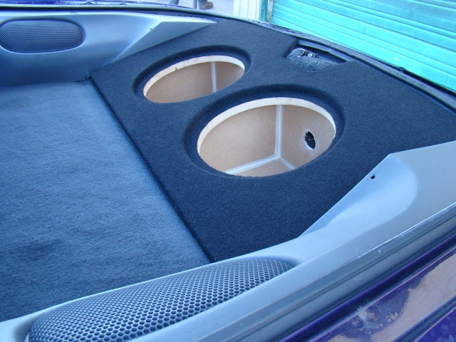 Camaro - Firebird - Trans Am 1993-2003 Single / Dual Subwoofer Box w/recessed mounting surface (ver. 2)