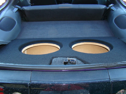 Camaro - Firebird - Trans Am 1993-2003 Single / Dual Subwoofer Box w/recessed mounting surface (ver. 2)