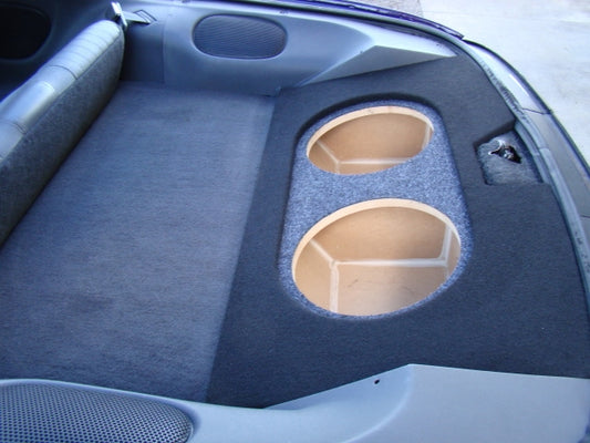 Camaro - Firebird - Trans Am 1993-2003 Single / Dual Subwoofer Box w/recessed mounting surface (ver. 3)