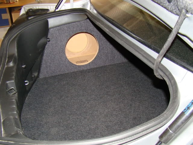 Chevrolet CAMARO 2012-2015 Single Subwoofer Corner Box