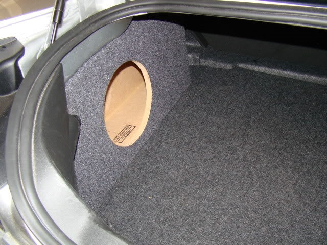 Chevrolet CAMARO 2012-2015 Single Subwoofer Corner Box