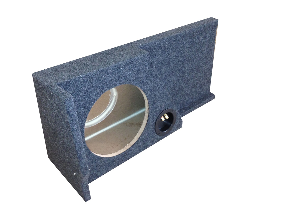 Chevy Silverado & GMC Sierra Extended Cab 2007-2013 Single Subwoofer Box (UTS - Fits Under Seat)