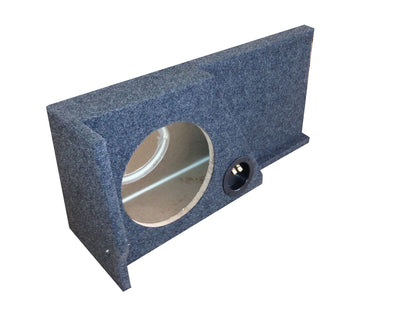 Chevy Silverado & GMC Sierra Extended Cab 2007-2013 Single Subwoofer Box (UTS - Fits Under Seat)