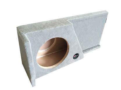 Chevy Silverado & GMC Sierra Extended Cab 2007-2013 Single Subwoofer Box (UTS - Fits Under Seat)