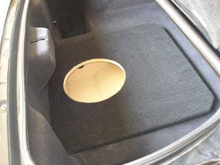 Chevrolet Corvette 1997-2004 Single Subwoofer Box