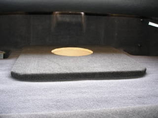 Chevrolet Corvette 1997-2004 Single Subwoofer Box