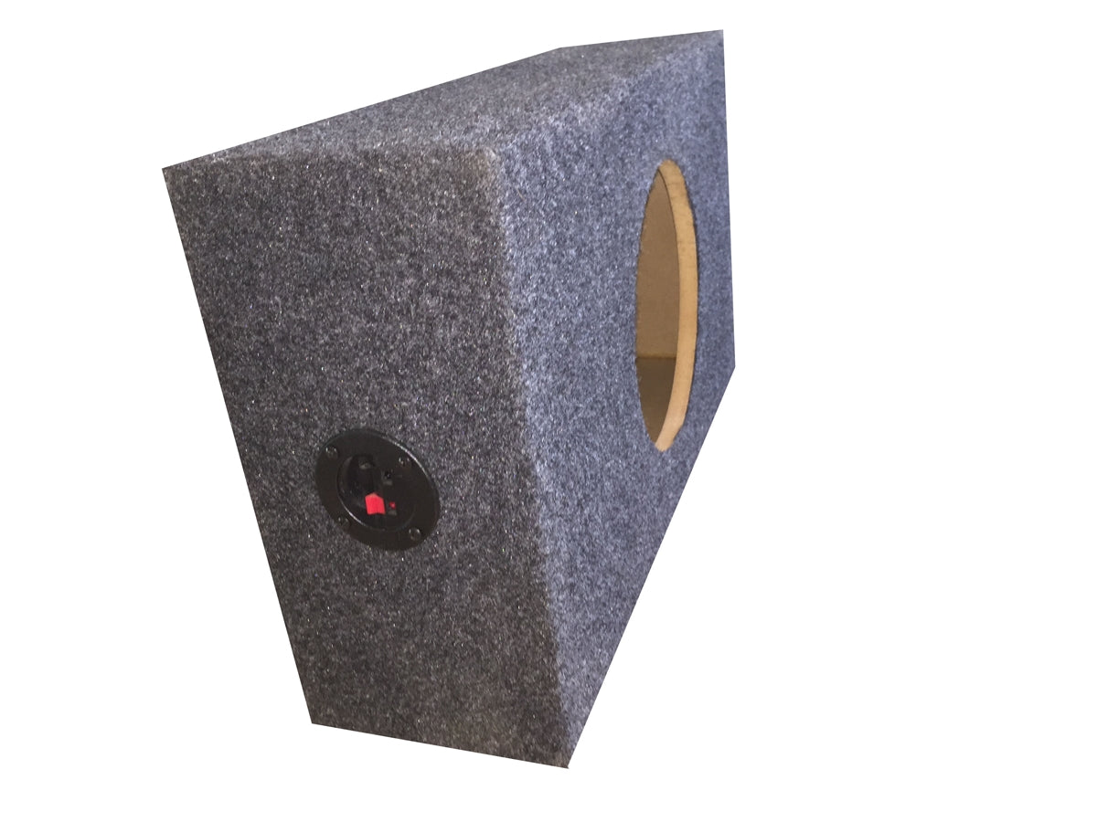 Dodge Ram Mega Cab 2006-2013 Single Subwoofer Box (UTS - Fits Under The Seat)