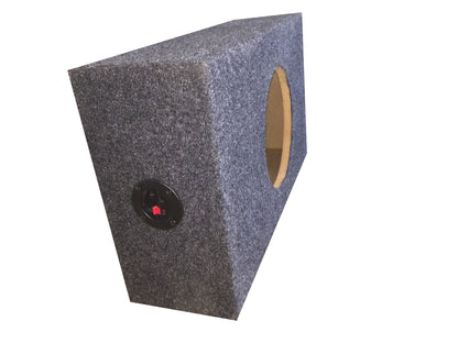 Dodge Ram Mega Cab 2006-2013 Single Subwoofer Box (UTS - Fits Under The Seat)