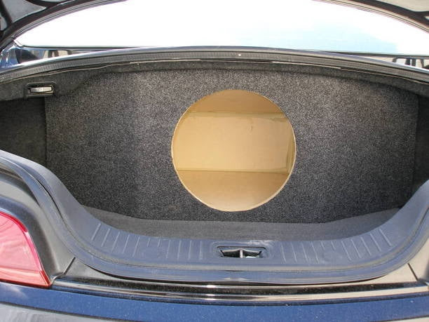 Infiniti G35 Coupe Single 10" or 12" Subwoofer Box