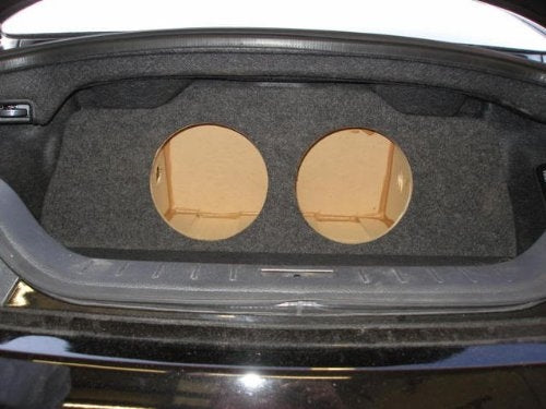 Infiniti G37 / Q60 Coupe Single / Dual 8" or 10" Subwoofer Box