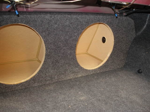 Pontiac G6 Coupe or Sedan 2005-2008 Single / Dual Subwoofer Box