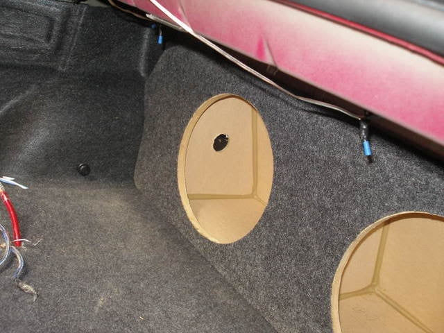 Pontiac G6 Coupe or Sedan 2005-2008 Single / Dual Subwoofer Box