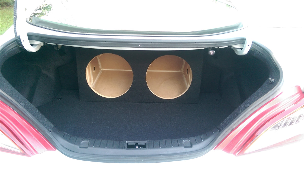 Hyundai Genesis Coupe 2013-2015  Single / Dual 12" or 10" Subwoofer Box