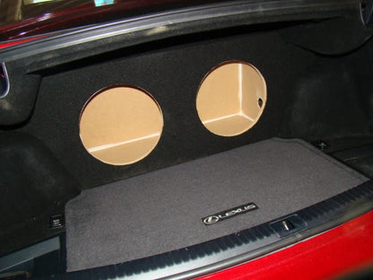 Lexus IS350 & IS250 Sedan 2006-2013 Single / Dual Subwoofer Box