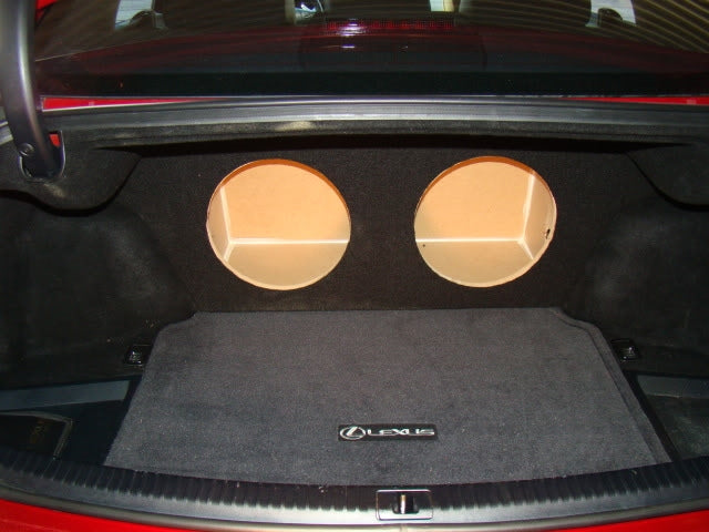 Lexus IS350 & IS250 Sedan 2006-2013 Single / Dual Subwoofer Box