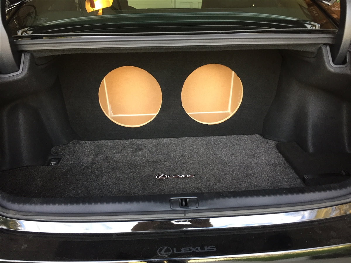 Lexus RC Rc350 Rc300 RcF RcTurbo Single / Dual Subwoofer Box