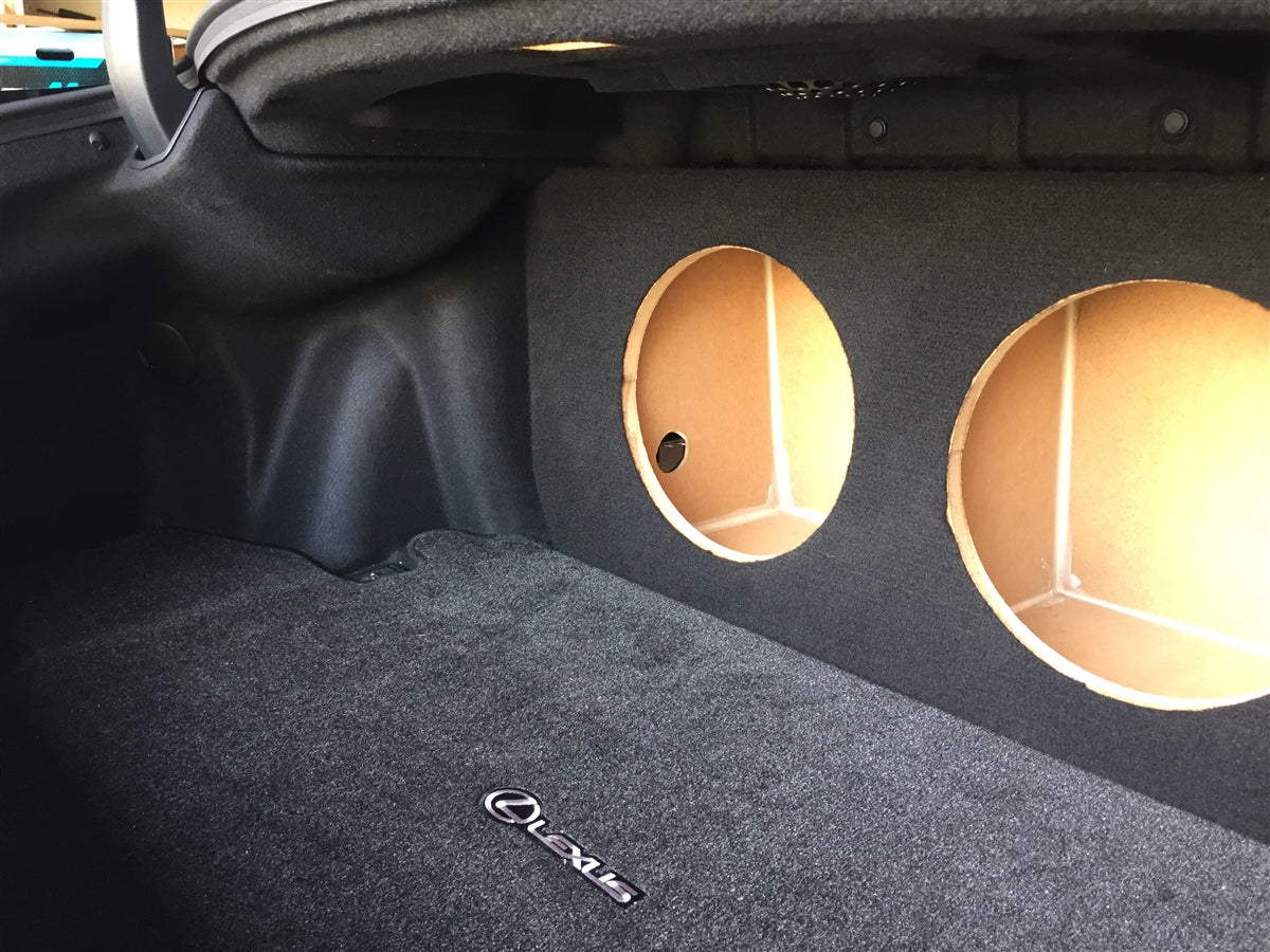 Lexus RC Rc350 Rc300 RcF RcTurbo Single / Dual Subwoofer Box