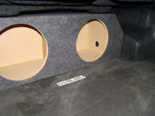 Chevrolet Malibu 2008-2012 Single / Dual Subwoofer Box