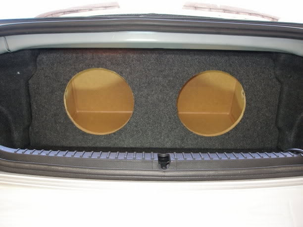 Mazda RX8 Single / Dual Subwoofer Box