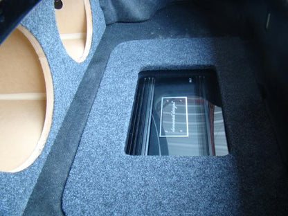 Mazda RX8 Amp Rack / Amp Cover  with Plexiglass