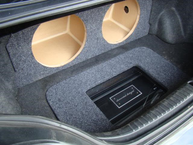 Mazda RX8 Single / Dual Subwoofer Box WITH Amp Cover/Rack