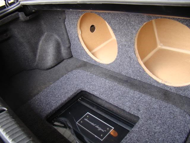 Mazda RX8 Single / Dual Subwoofer Box WITH Amp Cover/Rack