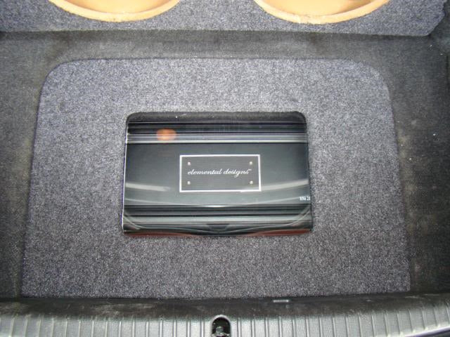 Mazda RX8 Single / Dual Subwoofer Box WITH Amp Cover/Rack