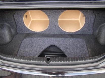 Mazda RX8 Single / Dual Subwoofer Box WITH Rotary Symbol Amp Cover/Rack