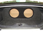 Ford Mustang Coupe 2005-2014 Single / Dual Subwoofer Box w/recessed holes (version 3)