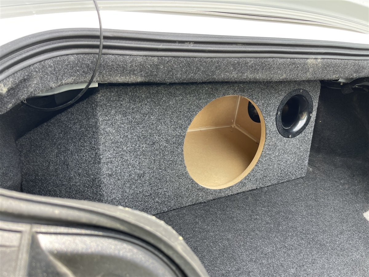 2015-2023 Mustang Convertible PORTED Subwoofer Box