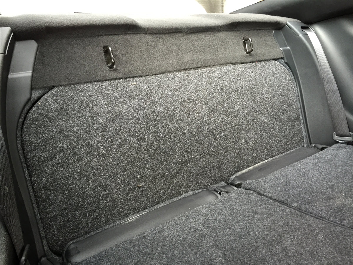 Ford Mustang Coupe 2015-2023 Single / Dual Subwoofer Box w/ recessed mounting holes (version 2)