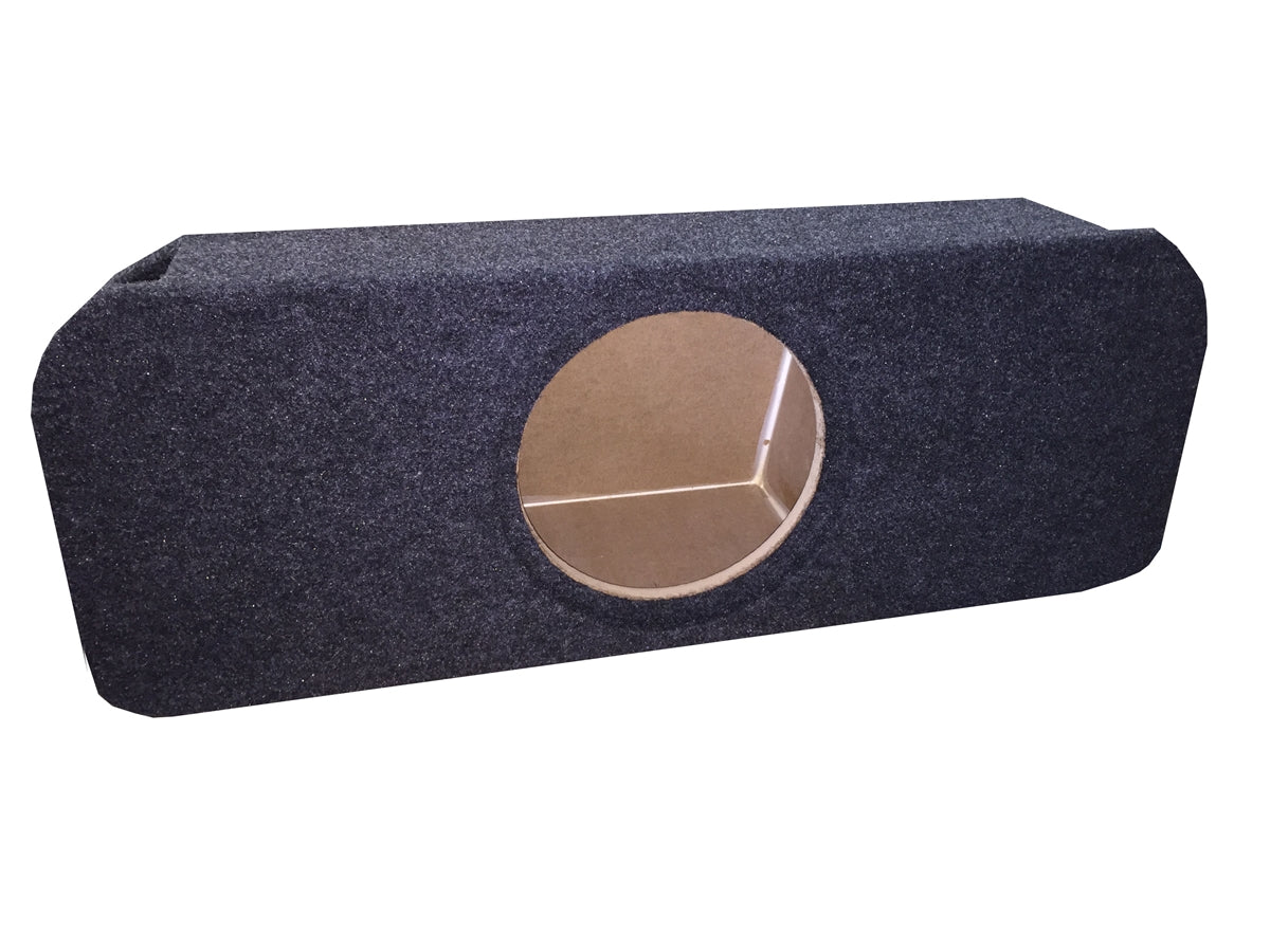 Ford Mustang Coupe 2015-2023 Single / Dual Subwoofer Box w/ recessed mounting holes (version 2)