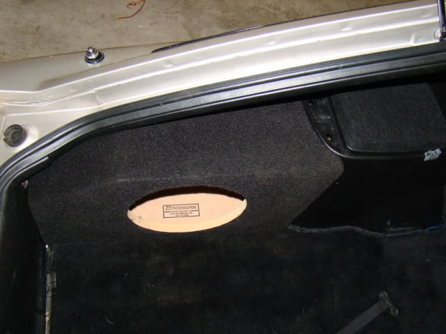 Nissan 300zx 1984-1989 Single Subwoofer Box